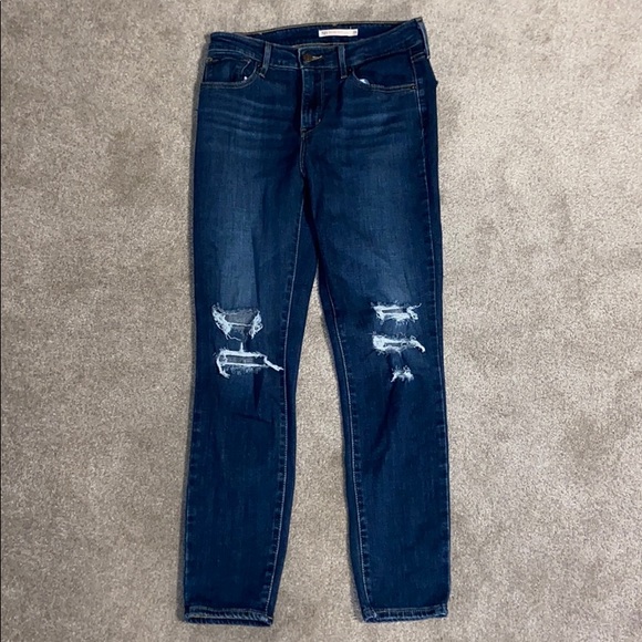 Levi’s 721 Distressed Jeans - Picture 1 of 3